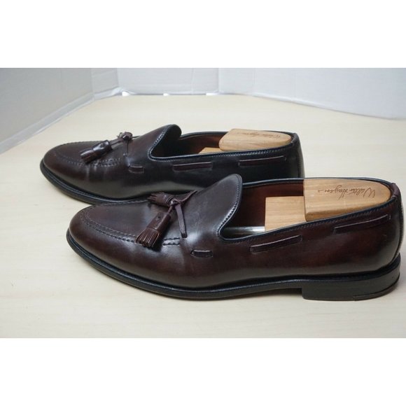 Allen Edmonds Grayson Shell Cordovan Model 8287 Tassle Loafers Sz 11B - Picture 5 of 10